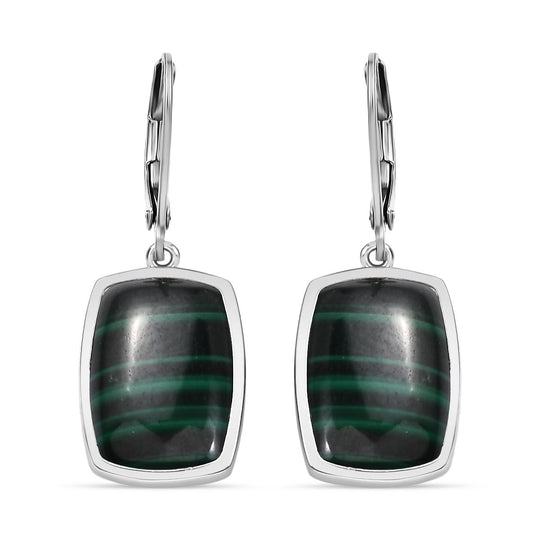 Lila Türkis Ohrringe Edelstahl ca. 11.49 ct