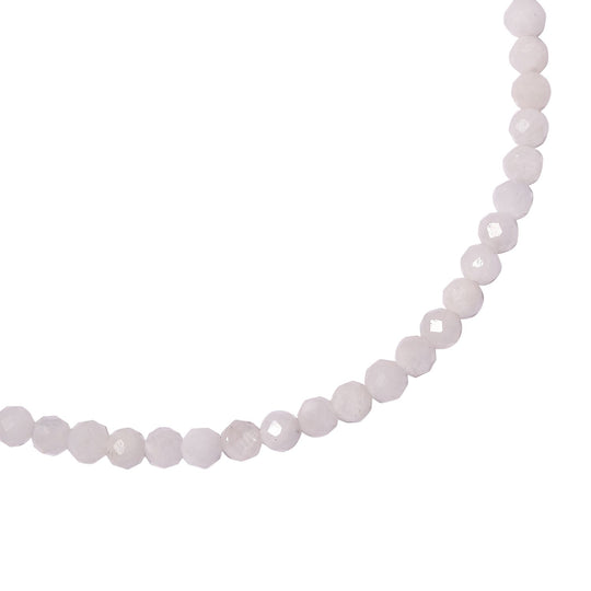 Mehrfarbiges Edelstein 19cm Armband, 925 Silber rhodiniert - 15 ct.
