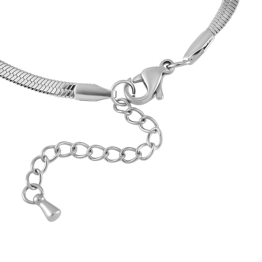 Herzförmiger Neongrüner Kristall Armband, ca. 19 cm + 3.5 cm Extender, Reiner Edelstahl, goldfarben