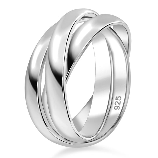 925 Silber Ring (Größe 16.00) ca. 5,99g