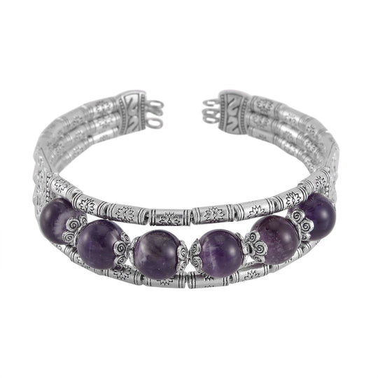 Beryll Armband ca. 18 cm ca. 43,00 ct.