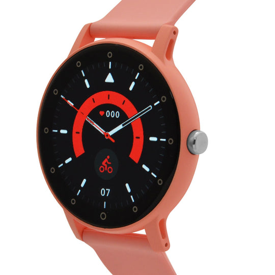 HiWatch Plus Smartwatch Rosa, Bluetooth 5.3, TFT-Display, Herz- und Gesundheitsmonitoring, iOS und Android-kompatibel