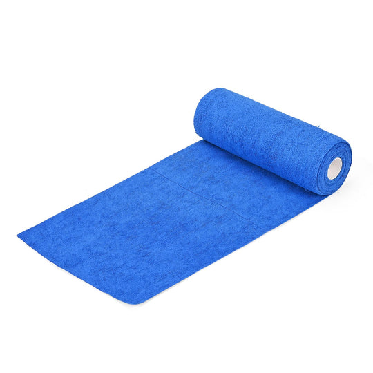 Wiederverwendbare Abreiß-Mikrofaser-Handtuchrolle - 30x30cm, 30 Tücher/Rolle, 180gsm, Gelb