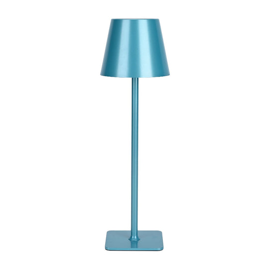 Elegante kabellose Tischlampe mit Touch-Steuerung - 3 Farben, Rot, 11x37cm