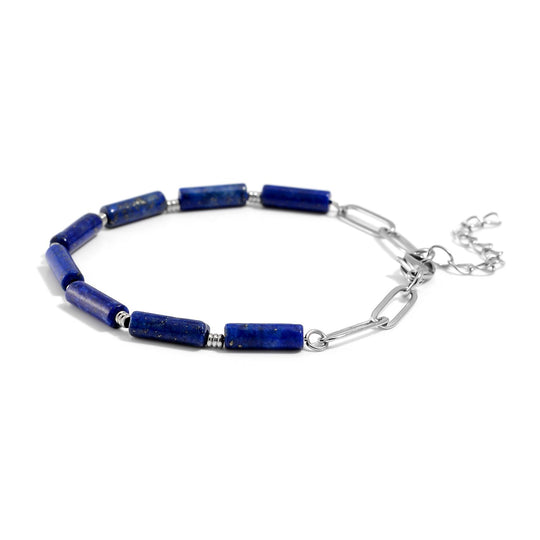 Jade Armband ca. 20 cm + 3.5 cm Extender, 316L Edelstahl ca. 22.50 ct