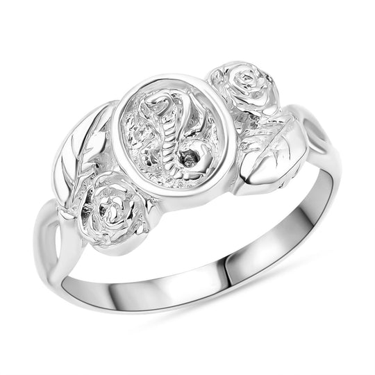 Royal Bali - Schlangen Ring, 925 Silber (Größe 18.00)
