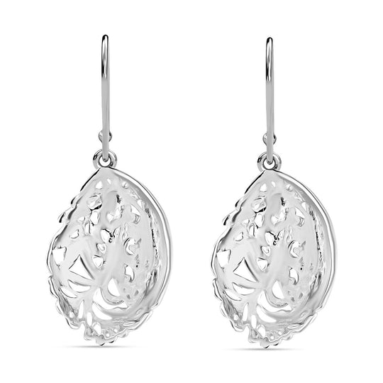 Royal Bali Kollektion - 925 Silber Ohrringe ca. 4,31g