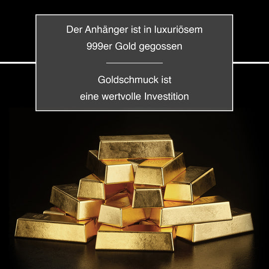 NAGA PHAYA NAK Feingold 999 Gold Anhänger 1,18g