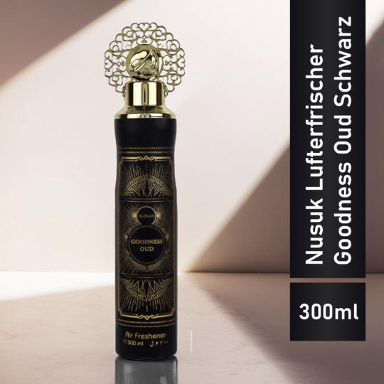 Nusuk Dubai Air freshner Goodness oud black, 300 ml