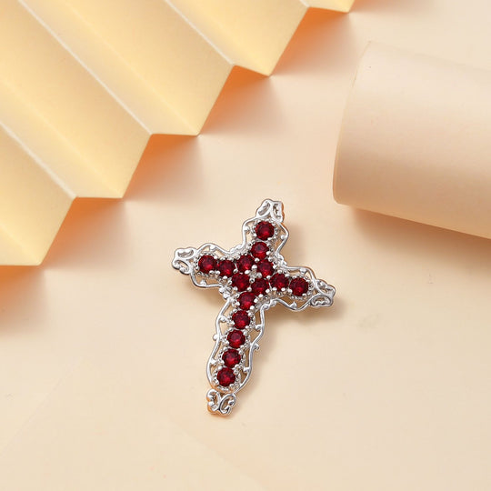 ANGEBOT DES MONATS J Francis gefertigt mit SWAROVSKI Montana Swarovski Kristall, Smaragd Swarovski Kristall Anhänger Messing