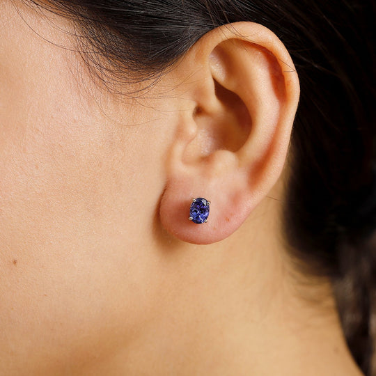 Rhapsody AAAA Tansanit Ohrringe 950 Platin ca. 2,33 ct.