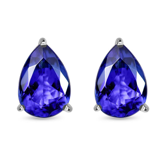 Rhapsody AAAA Tansanit Ohrringe 950 Platin ca. 2,33 ct.