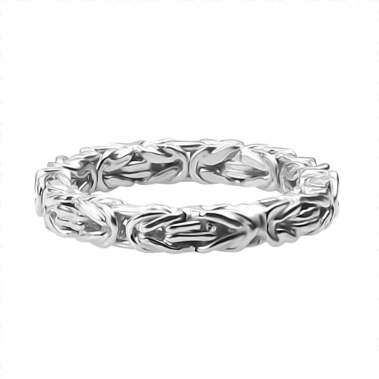 925 Silber rhodiniertRing