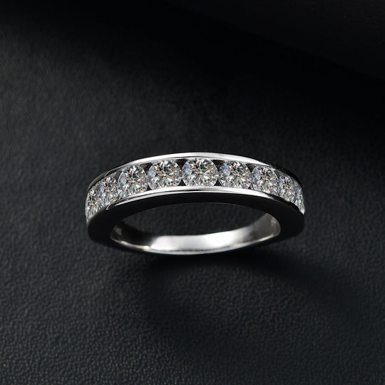 LUXURIANT DIAMOND - Lab Grown Diamant VS-EF SGL zertifiziert Ring 925 Silber rhodiniert ca. 1.50 ct