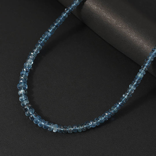 Rhapsody AAAA Santamaria Aquamarin Halskette ca. 45 cm 950 Platin ca. 65,00 ct.