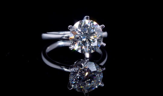 LUXURIANT DIAMOND - Lab Grown Diamant IGI zertifiziert VS-G Ring 950 Platin (Größe 21.00) ca. 5.00 ct