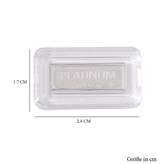 999 Platin Bar, 500mg (16mm x 5.8mm)