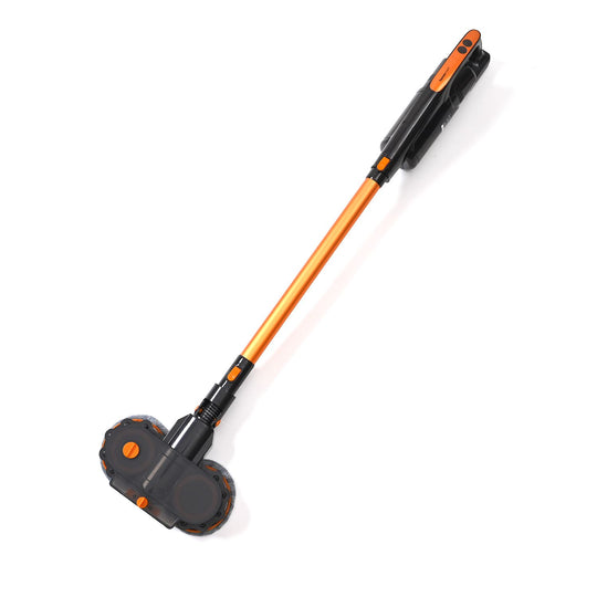 Kabelloser 2-in-1 Staubsauger und Wischmopp, multifunktional als Stiel- und Handgerät, ca. 110x25x17 cm, Lila