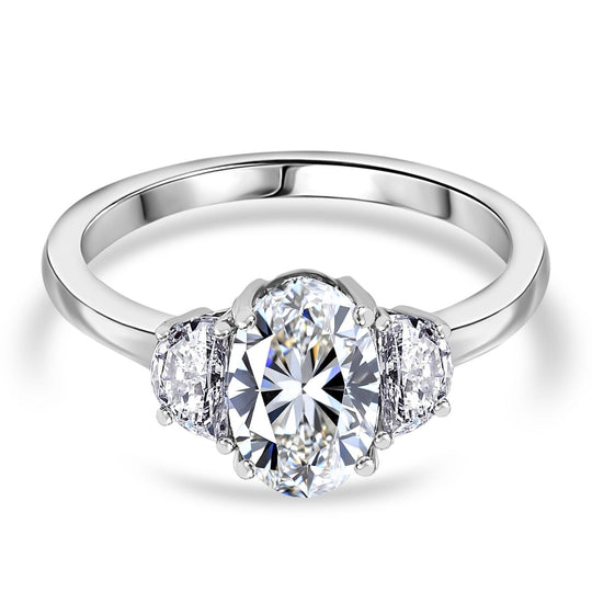 LUXURIANT DIAMOND - Lab Grown Diamant VS-EF IGI zertifiziert Ring 950 Platin (10-15 Tage Liefertag) (Größe 20.00) ca. 2.00 ct