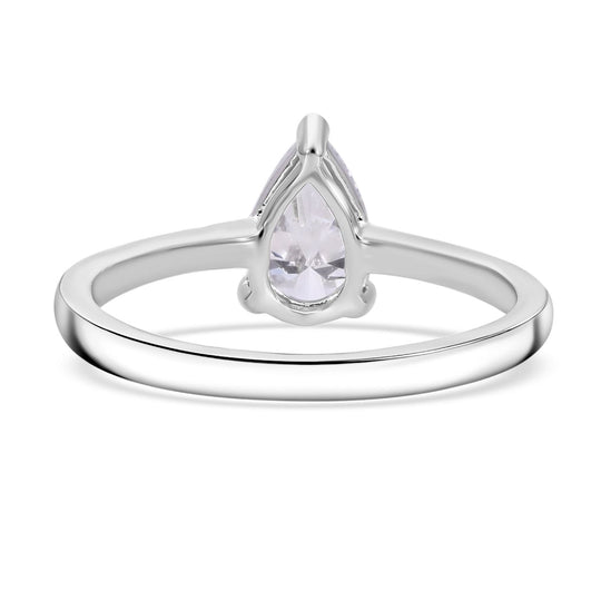 LUXURIANT DIAMOND - Lab Grown Diamant VS-EF IGI zertifiziert Ring 950 Platin (Größe 20.00) ca. 1.00 ct