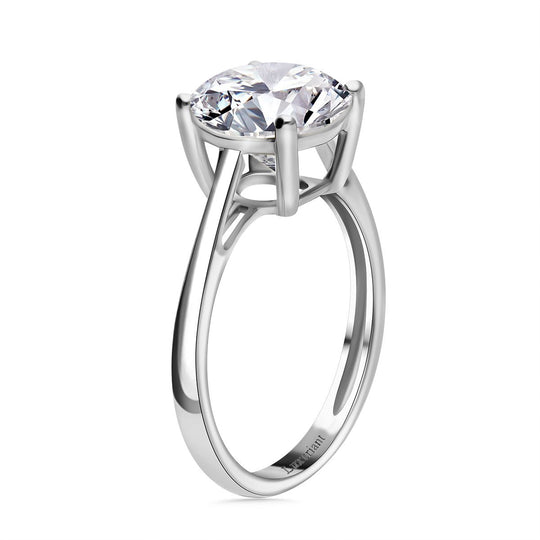 LUXURIANT DIAMOND - Lab Grown Diamant VS-EF IGI zertifiziert Ring 950 Platin (Größe 19.00) ca. 3,00 ct