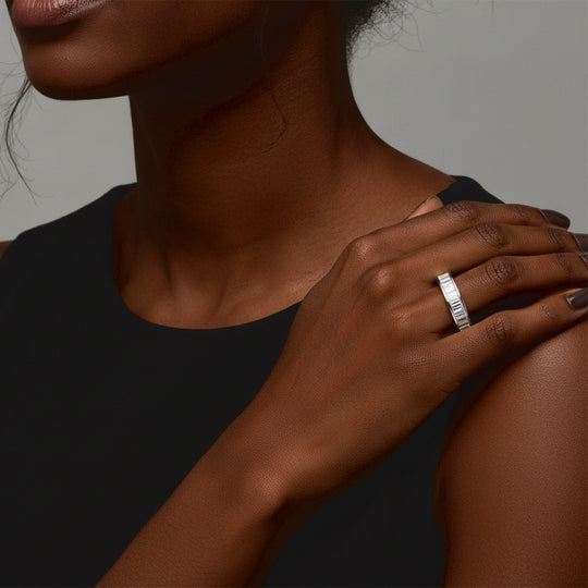 LUXURIANT 2 ct. SGL zertifizierter VS-EF Labor Diamant Ring in 950 Platin