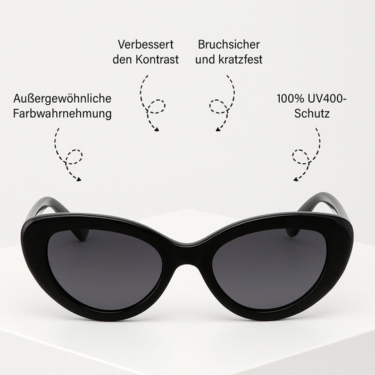 Swiss Eyewear SOLE & LUCE - G. Kelly, Ultra-Polarized Sonnenbrillen UV400, Weiß