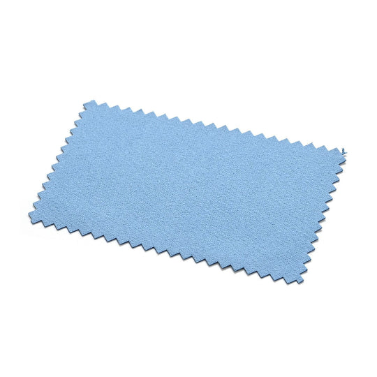 20 Stück Anti-Anlauf-Silberpoliertücher, beidseitig verwendbar, Größe: 6,8x10,8 cm, Weiß