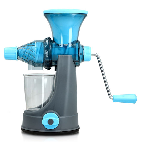 Manueller Slow Juicer - Hand-Entsafter, 29x21 cm, 900 ml, Blau