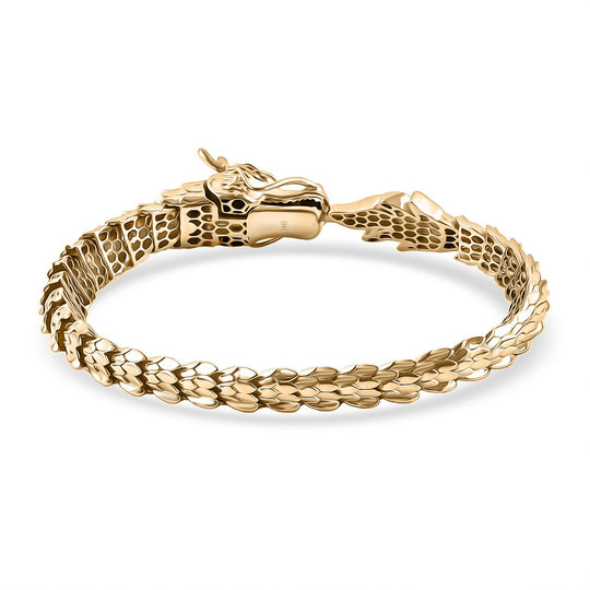 D'Joy Royal Bali- Drachen 19cm Armband in 375 Gold - 20,30 Gramm