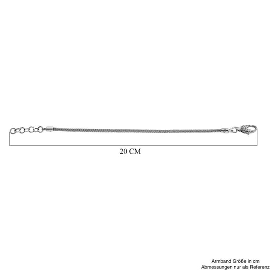 Royal Bali Kollektion - 925 Silber Armband ca. 20 cm ca. 7,00g