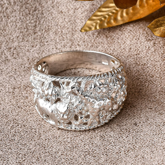 925 Silber Ring (Größe 18.00) ca. 6,00g