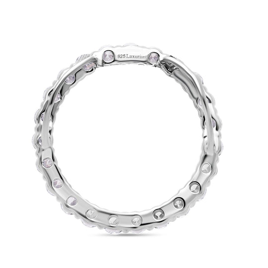 LUXURIANT DIAMOND - Lab Grown Diamant SI-GH SGL zertifiziert Anhänger 925 Silber Gelbgold Vermeil ca. 1.00 ct