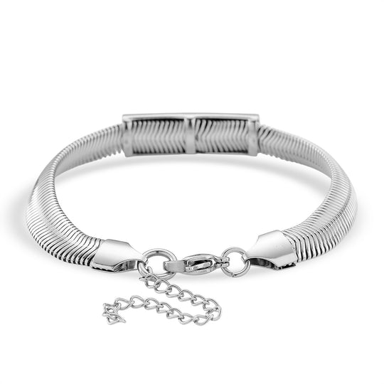 DESIGNER-INSPIRIERT Grünes Kristall-Armband, ca. 19 cm mit 5cm extender, Reiner Edelstahl, Goldfarben