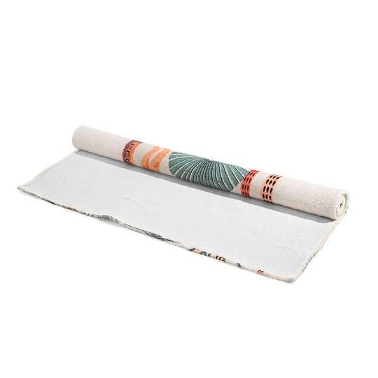 Teppich Digitaldruck Blüten, Baumwolle Polyester, 120 x 180 cm