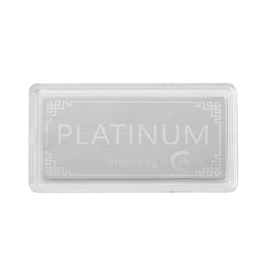 999 Platin Bar, 500 mg