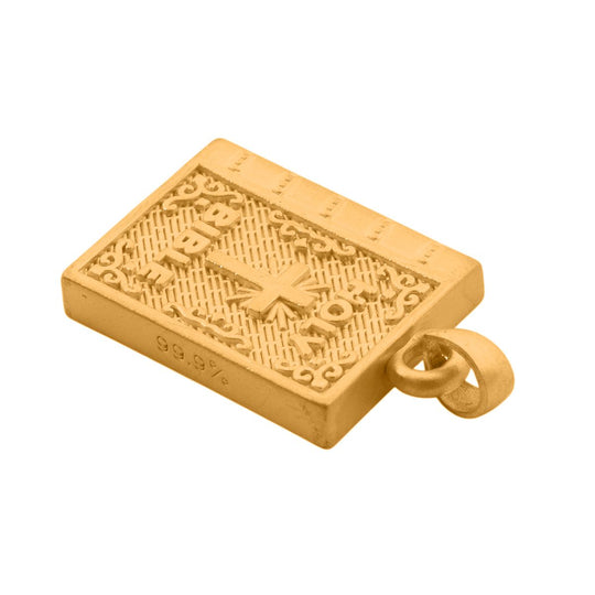 Bibel-Anhänger in 999er Gold, 1,15 Gramm