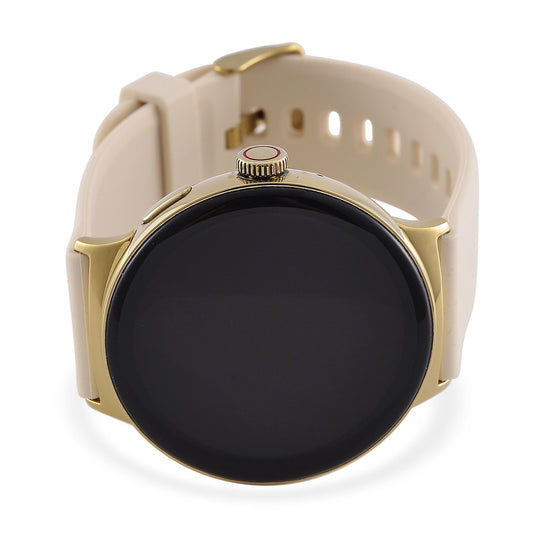 LA99 Smartwatch - 3-in-1 Set, AMOLED Display, Wasserdicht, Bluetooth-Anrufe, GPS-Sportmodi, Gesundheits- und Schlaftracking, OnWear Pro App, CE- & ROHS-zertifiziert, 3,63?cm, Silber