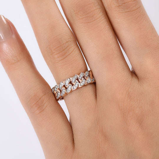LUXURIANT DIAMOND - Lab Grown Diamant SI-GH Ring 925 Silber (Größe 21.00) ca. 0.25 ct