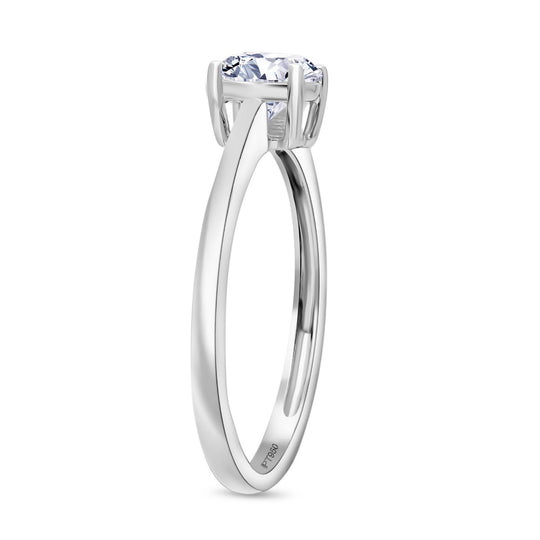 LUXURIANT DIAMOND - Lab Grown Diamant D-IF IGI zertifiziert Ring 950 Platin (Größe 21.00) ca. 1.00 ct