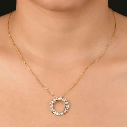 LUXURIANT DIAMOND - Lab Grown Diamant VS-EF IGI zertifiziert Anhänger 585 Gold ca. 1,00 ct.