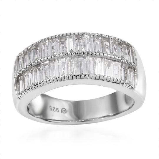 LUXURIANT 1,50 ct. I1-GH Labor Diamant Ring in 925 Silber