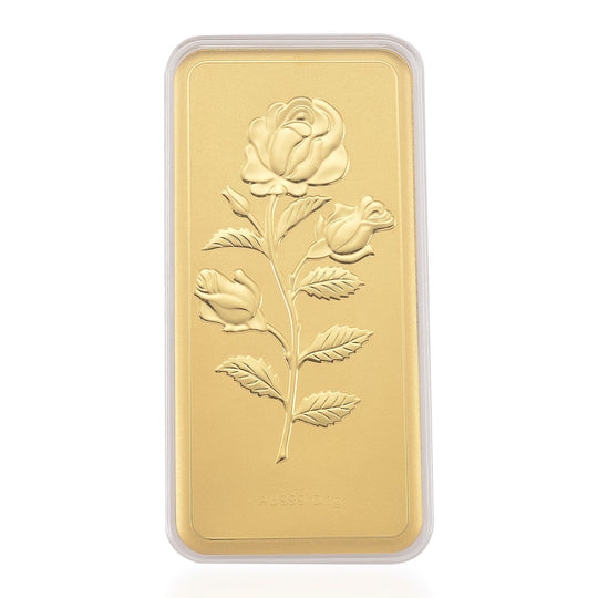 999er Gold-Plättchen mit Kreuzdesign, 100mg