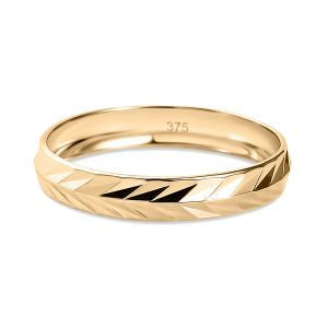 375 Gold Ring (Größe 19.00) ca. 1,16g