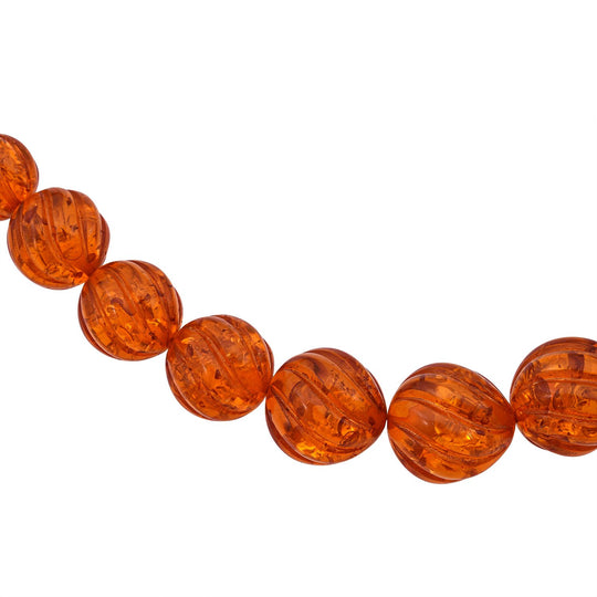 Synthetischer Bernstein Kette 48 cm