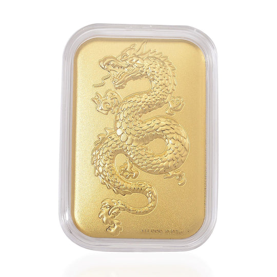 999er Goldbarren mit Engelsmotiv