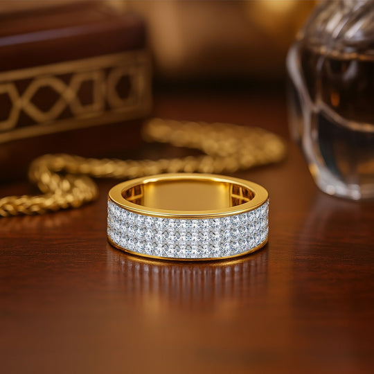 LUXURIANT DIAMOND - Lab Grown Diamant SI-GH SGL zertifiziert Ring, 925 Silber rhodiniert (Größe 20.00) ca. 1.00 ct