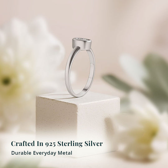 LUXURIANT DIAMOND - Lab Grown Diamant Ring 925 Silber (Größe 17.00) ca. 0.25 ct