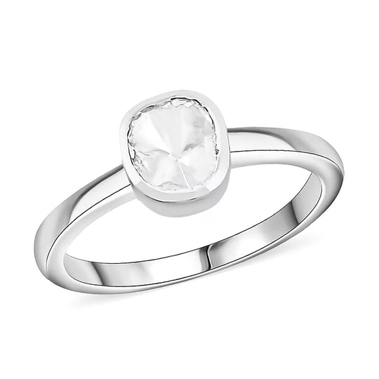 LUXURIANT DIAMOND - Lab Grown Diamant Ring 925 Silber (Größe 17.00) ca. 0.25 ct