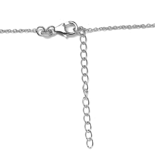 LUXURIANT DIAMOND - Lab Grown Diamant SI-GH Halskette ca. 40.5 cm 925 Silber rhodiniert ca. 3,50 ct.